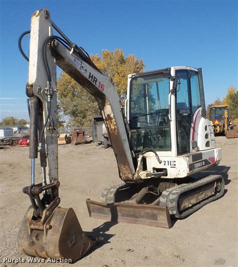 Terex HR16 Mini Excavator Specs & Dimensions :: RitchieSpecs